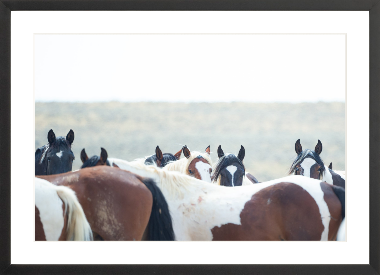 24" x 16" / Black / Border